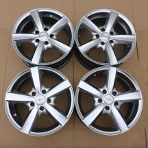4 x Alufelgi 16 AUDI MERCEDES 5x112 7J ET35 Dezent Germany A4 A6 C-Klasse SLK 
