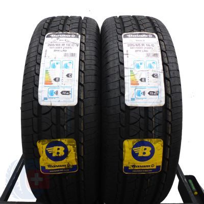 4. Opony 205/65 R16C 4x BARUM 107/105T Vanis 2 Letnie 2015, 2016, 2018 Nieużywane 