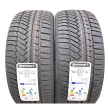 4. 4 x CONTINENTAL 235/45 R17 91V XL WinterContact TS850P Zima 2021 Jak Nowe