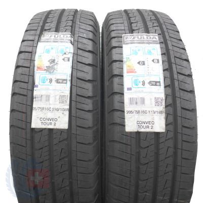 3. Opony 205/75 R16C 4x FULDA 110/108R Conveo Tour 2 Letnie 2019 Jak Nowe 3. Opony 205/75 R16C 4x FULDA 110/108R Conveo Tour 2 Letnie 2019 Jak Nowe