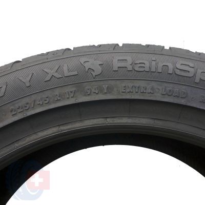 7. Opony 225/45 R17 4x UNIROYAL 94Y XL Rain Sport 3 Letnie 2019 JAK NOWE