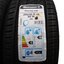 2. 4 x BARUM 205/45 R16 83W Bravuris 5HM Lato 2020 Jak Nowe