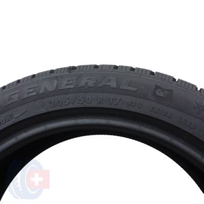 6. 4 x GENERAL 205/50 R17 93V XL Altimax Winter 3 Zima 2020 7,9-8,2mm Jak Nowe