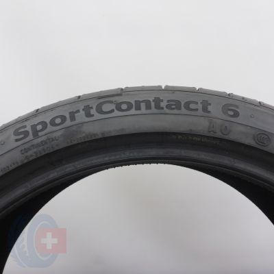 6. Opony 245/35 R19 2x CONTINENTAL 93Y SportContact 6 Letnie 2023 Jak Nowe