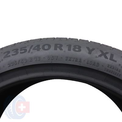 3. 1 x CONTINENTAL 235/40 R18 95Y XL PremiumContact 6 Lato 2021 Jak Nowe 