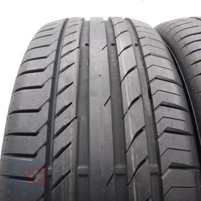 3. 2 x CONTINENTAL 255/60 R18 112V XL ContiSportContact 5 SUV Lato 2017 Jak Nowe Nieużywane