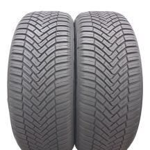 2 x CONTINENTAL 195/55 R16 91V XL AllSeasonContact Wielosezon 2019, 2020 Jak Nowe 7mm