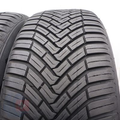 4. 2 x CONTINENTAL 195/55 R16 91V XL AllSeasonContact Wielosezon 2019, 2020 Jak Nowe 7mm