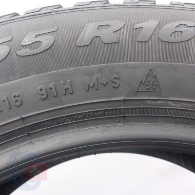 2. Opony 205/55 R16 2x PIRELLI 91H Winter Cinturato Zimowe 2022 6,8mm