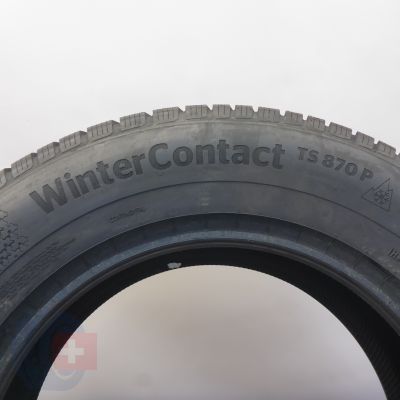 6. Opony 245/65 R17 4x CONTINENTAL 111H WinterContact TS 870 P Zimowe 2022 Nieużywane