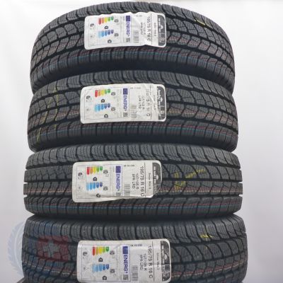 Opony 195/75 R16C 4x UNIROYAL 107/105R Snow Max 3 Zimowe 2021/22  Jak Nowe