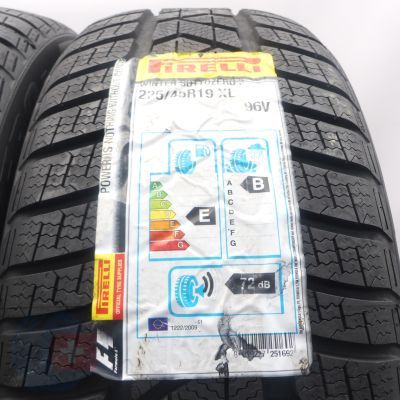 3. Opony 225/45 R19 2x PIRELLI 96V XL Winter Sottozero 3 96V Zimowe 2016 Nieużywane