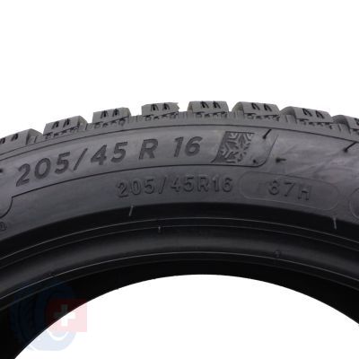 7. 4 x MICHELIN 205/45 R16 87H XL Alpin 6 Zima 2019 Jak Nowe