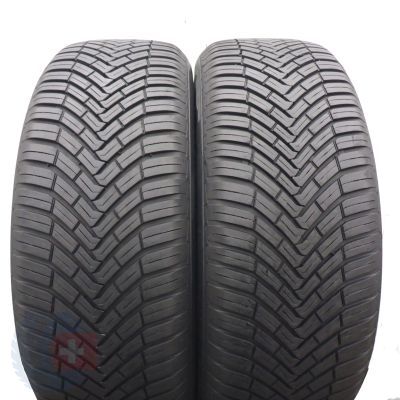 2 x CONTINENTAL 235/55 R19 105W XL AllSeasonContact Wielosezon 2023 Jak Nowe 7,2mm