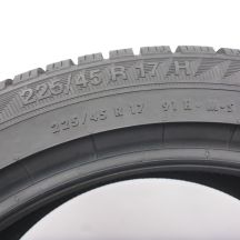 3. Opona 225/45 R17 1x GISLAVED 91H EuroFrost6 Zimowa 2021 Jak Nowa 7,5mm