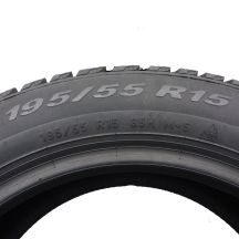 7. Opony 195/55 R15 2x PIRELLI 85H Cinturato Winter Zimowe 2016 Nieużywane 