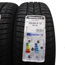 3. Opony 205/60 R15 2x BARUM 91H Polaris 5 Zimowe 2021 Jak Nowe