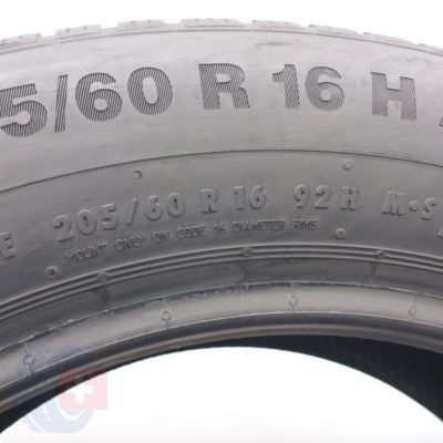 5. Opona 205/60 R16 1x CONTINENTAL 92H WinterContact TS 850 P A0 Zimowa 2023 8,2mm 