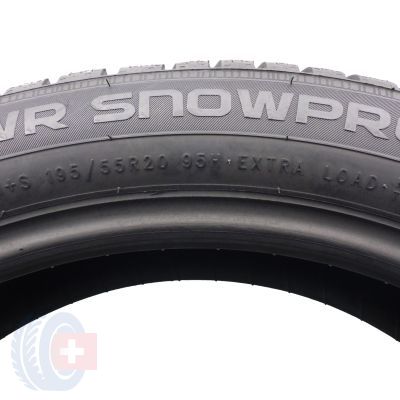 8. Opony 195/55 R20 4x NOKIAN 95H XL WR Snowproof Zimowe 2020 Jak Nowe