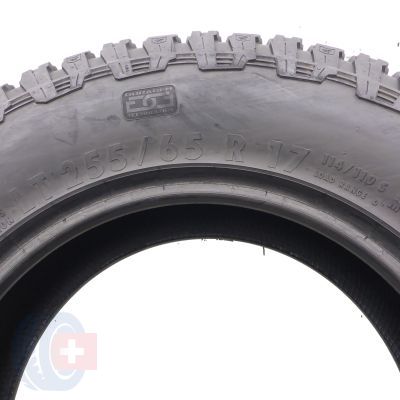 7. Opony 255/65 R17 4x GENERAL 114/110S Grabber AT3 Wielosezonowe 2019 7,5-9mm