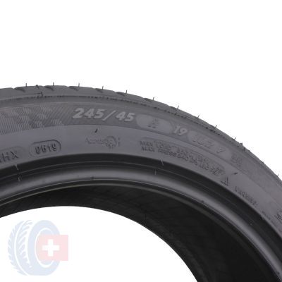 2. 1 x MICHELIN 245/45 R19 102Y XL Pilot Sport 3 T0 Acoustic Lato 2019 5,2mm 