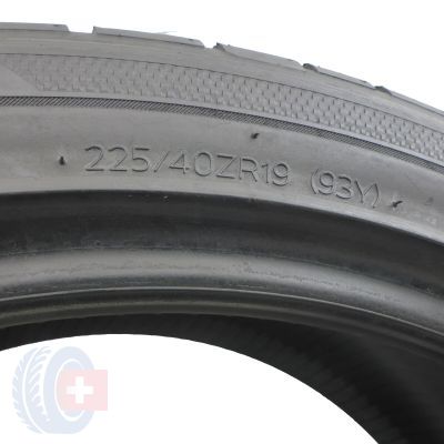4. Opony 225/40 R19 2x HANKOOK 93Y XL Ventus S1 evo3 K127 Letnie 2022 6mm
