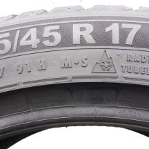 2. Opona 225/45 R17 1x SEMPERIT 91H Speed-Grip 5 Zimowa 2024 Jak Nowa 9mm