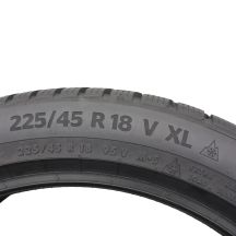 8. 4 x CONTINENTAL 225/45 R18 95V XL WinterContact TS870P Zima 2021/22 7,2mm