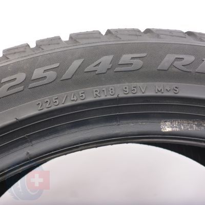 4. Opona 225/45 R18 1x PIRELLI 95V XL Winter Sottozero 3 Zimowa 2017 6mm 
