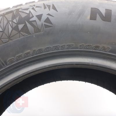 6. Opony 255/60 R17 2x NEXEN 106H XL WinGuard Sport 2 SUV Zimowe 2022 Jak Nowe Nieużywane 