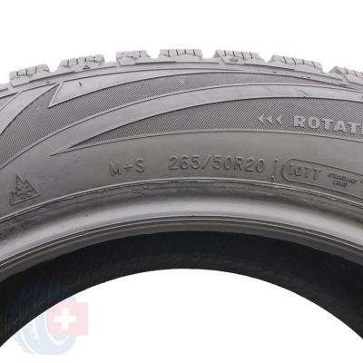 5. 4 x COOPER 265/50 R20 107T Weather-Master WSC Zima 2018 8-8,5mm