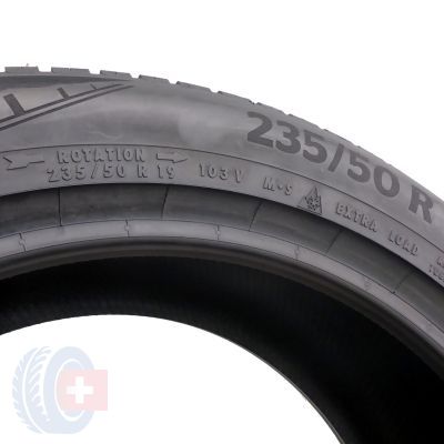 4. 1 x CONTINENTAL 235/50 R19 103V XL AllSeasonContact Wielosezon 2021  7.2mm 