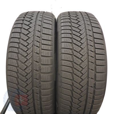 4. 4 x CONTINENTAL 215/55 R18 99V XL WinterContact TS850P Zima 2021 Jak Nowe 7,2-7,8mm