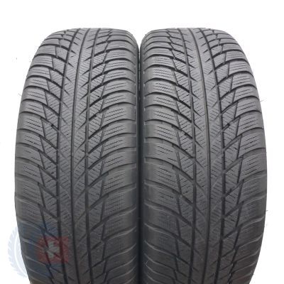 2 x BRIDGESTONE 205/60 R17 93H Blizzak LM001 BMW Zima 2018 6,2mm