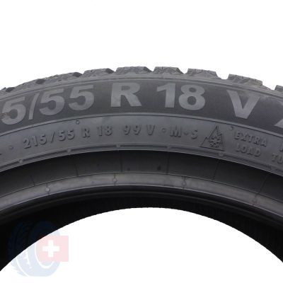 7. 4 x SEMPERIT 215/55 R18 99V XL Speed-Grip 5 Zima 2023 Jak Nowe Nieużywane 