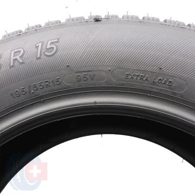 5. Opony 195/65 R15 2x MICHELIN 95V XL CrossClimate+ Wielosezonowe 2021 Jak Nowe 