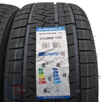 2. Opony 275/35 R20 2x TRIANGLE 102V XL Snowlink PL02 Zimowe Nieużywane 2024 Jak Nowe Nieużywane