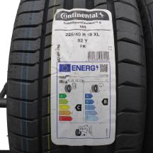 2. 2 x CONTINENTAL 225/40 R18 92Y MO ContiSportContact 5 Lato 2024 Jak Nowe Nieużywane 