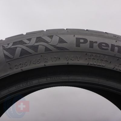 6. Opony 225/45 R17 2x CONTINENTAL 94Y XL PremiumContact 6 Letnie 2025 6,5mm 