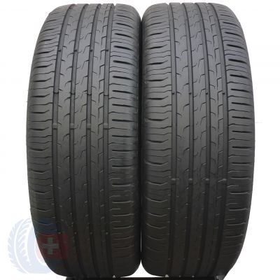 4. 4 x CONTINENTAL 215/50 R19 93T EcoContact 6 ContiSeal + Lato DOT20 Jak Nowe 6,2mm 