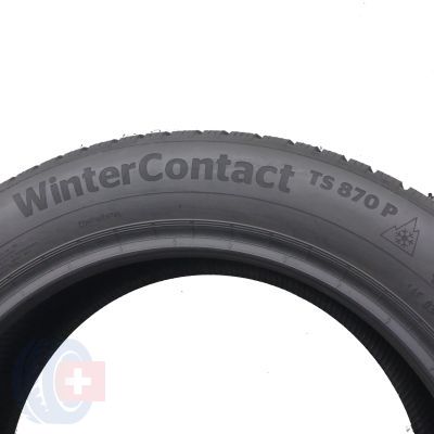 7. 2 x CONTINENTAL 215/55 R17 98V XL WinterContact TS870P Zima 2021 6,5-7,2mm