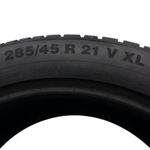 3. 1 x CONTINENTAL 285/45 R21 113V XL WinterContact TS850P AO SUV Zima 8,8mm 2022 Jak Nowa