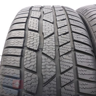 3. Opony 225/50 R18 2x CONTINENTAL 99H XL AO ContiWinterContact TS830P Zimowe 2022 Jak Nowe 8,2mm