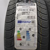 4. Opony 215/60 R16C 4x SEMPERIT 103/101T Van-Grip3 Zimowe 2023 Nieużywane