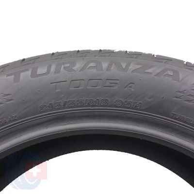 6. 4 x BRIDGESTONE 215/55 R18 95H Turanza T005A Lato 2021 6-6,8mm