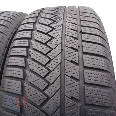 4. 2 x CONTINENTAL 235/55 R19 101H WinterContact TS850P SUV M0E Run Flat SSR Zima 2022 6,4-6,7mm