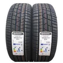 5. 4 x CONTINENTAL 225/60 R16 98H ContiWinterContact TS830P A0 Zima 2021 Jak Nowe