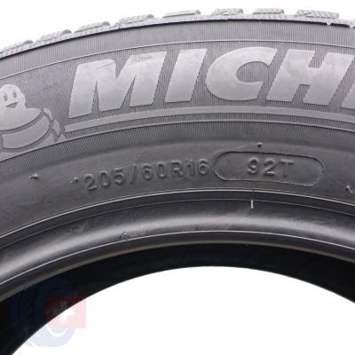 6. 2 x MICHELIN 205/60 R16 92T Alpin 5 Zima 2017 6,8mm