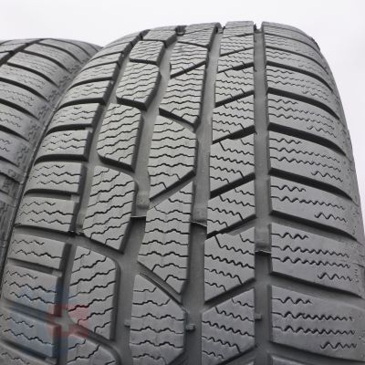 4. Opony 225/50 R18 2x CONTINENTAL 99H XL AO ContiWinterContact TS830P Zimowe 2022 Jak Nowe 8,2mm