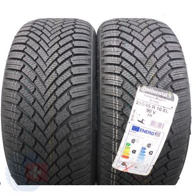2. Opony 215/45 R16 2x CONTINENTAL 90V XL WinterContact TS 860 Zimowe 2020 /2021 Nieużywane